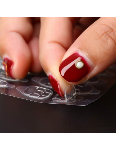 480 Pcs Adhesivos Doble Cara para Uñas Postizas Mwellewm