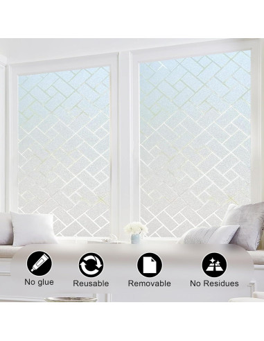 Película de Privacidad para Ventanas Myscheri 44.5x199.8 cm