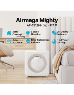 Purificador de aire Coway AP-1512HH True HEPA 33.5 m Blanco 2
