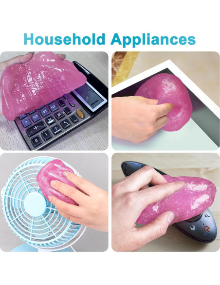 Gel de Limpieza para Autos FiveJoy KC-15P Rosa 181g