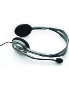 Auriculares Estéreo Logitech H110 con Cable Retráctil 2