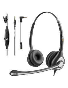 Auricular Wantek F602J35 con micrófono y cancelación de ruido