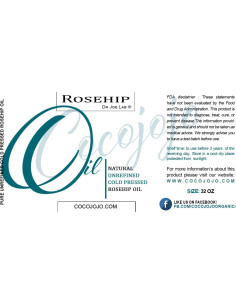 Aceite de Rosa Mosqueta Dr Joe Lab 907 g Puro Prensado en Frío 2