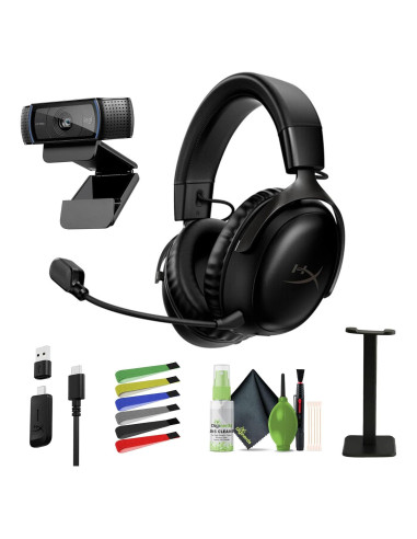 Auriculares HyperX Cloud III Inalámbricos para Juegos - PC, PS5, PS4