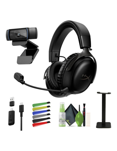 Auriculares HyperX Cloud III Inalámbricos para Juegos - PC, PS5, PS4