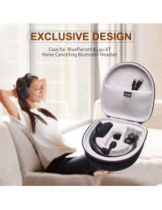 Funda LTGEM para Auricular Bluetooth BlueParrott B450-XT/B350-XT/B550-XT 2