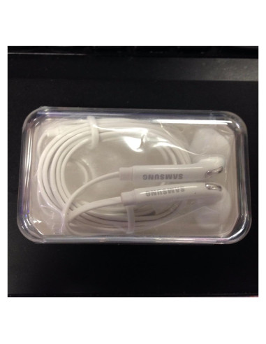 Auriculares con cable Samsung EO-EG920LW 3.5mm con estuche