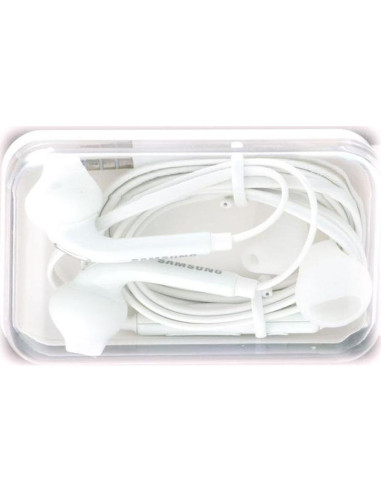 Auriculares con cable Samsung EO-EG920LW 3.5mm con estuche