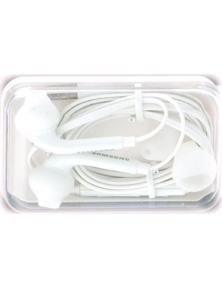 Auriculares con cable Samsung EO-EG920LW 3.5mm con estuche