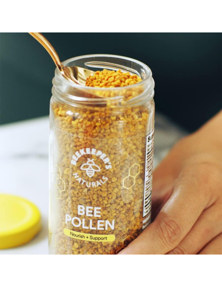 Polen de Abeja Crudo Beekeeper's Naturals 147 g - Fuente de Vitamina B