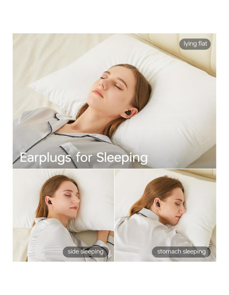 Auriculares para dormir ZHENYEMEI Bluetooth 5.4, bloqueo ruido