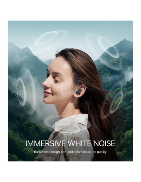 Auriculares para dormir ZHENYEMEI Bluetooth 5.4, bloqueo ruido