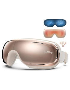 Masajeador de Ojos RENPHO Eyeris 3 Rosa con Calor y Enfriamiento