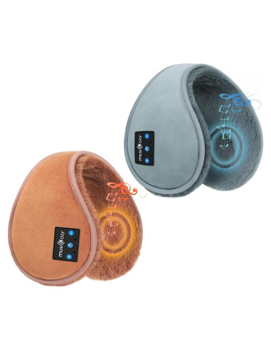 Auriculares Bluetooth MUSICOZY para Invierno - 10 Horas de Batería