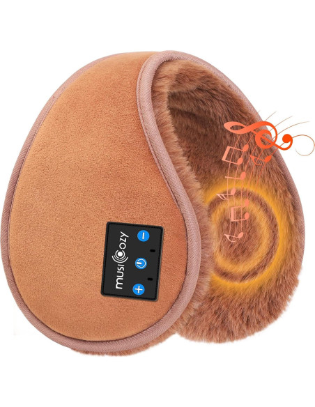 Auriculares Bluetooth MUSICOZY para Invierno - 10 Horas de Batería