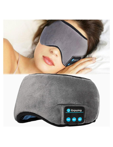 Máscara para dormir Sure con auriculares Bluetooth - Gris