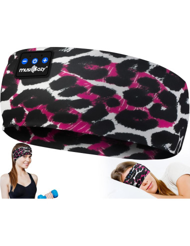 Auriculares Bluetooth 5.2 MUSICOZY Banda de Cabeza Deportiva