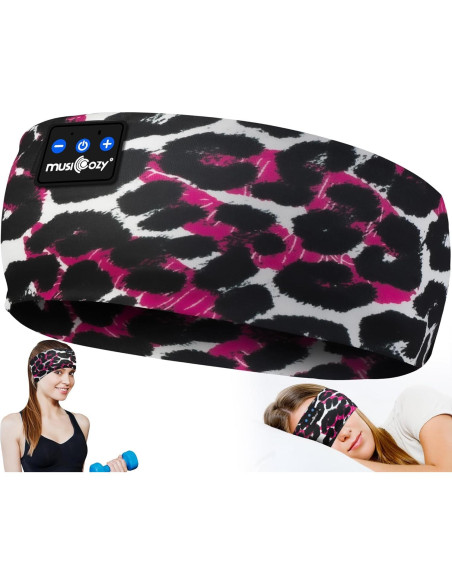 Auriculares Bluetooth 5.2 MUSICOZY Banda de Cabeza Deportiva