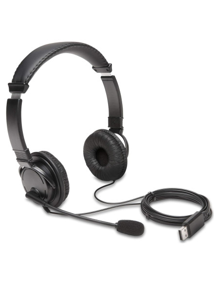 Auriculares Hi-Fi USB Kensington K97601WW con micrófono