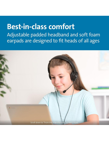 Auriculares Hi-Fi USB Kensington K97601WW con micrófono