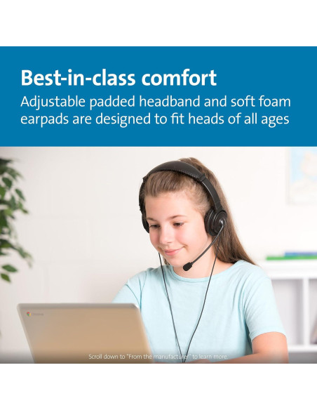 Auriculares Hi-Fi USB Kensington K97601WW con micrófono