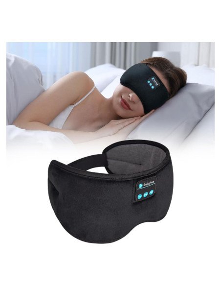 Máscara de Sueño Bluetooth SYPVRY con Auriculares Ajustables
