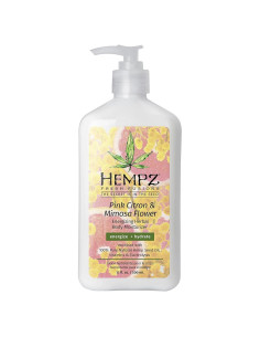 Crema Hidratante Hempz 502ml Cítrico Rosa y Flor de Mimosa