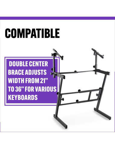 Soporte de Micrófono de Escritorio Ajustable DS7200B Negro