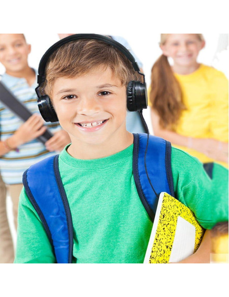 Auriculares ONTA para Niños con Cable - Modelo 778, Negro