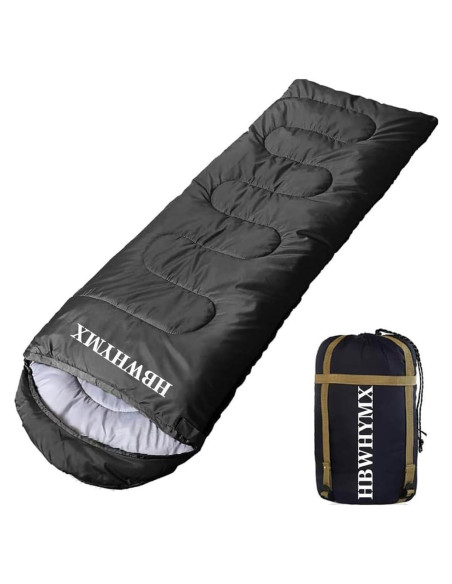 Saco de dormir HBWHYMX 218x80 cm 400GSM Impermeable