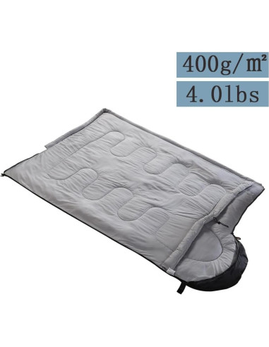 Saco de dormir HBWHYMX 218x80 cm 400GSM Impermeable