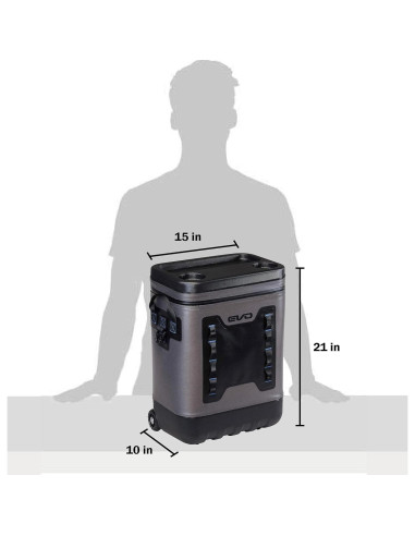 Enfriador Rodante Aislado Evolución Exterior EVO 25 Qt