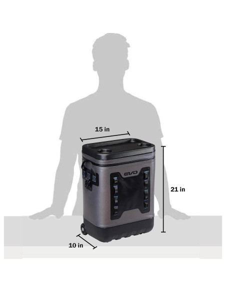 Enfriador Rodante Aislado Evolución Exterior EVO 25 Qt