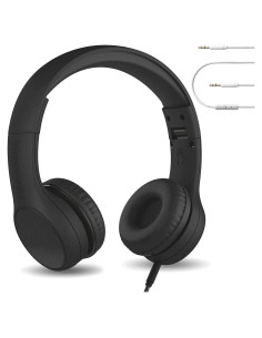 Auriculares On-Ear LilGadgets Connect+ Style para Niños - Negro