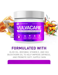 Crema Hidratante Vaginal Pharmapulse 56.7g - Alivio Sequedad 2