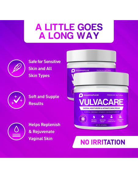 Crema Hidratante Vaginal Pharmapulse 56.7g - Alivio Sequedad