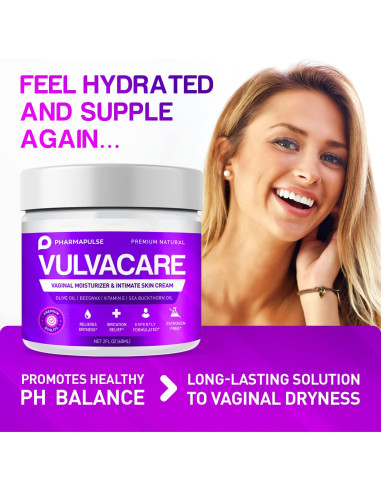 Crema Hidratante Vaginal Pharmapulse 56.7g - Alivio Sequedad