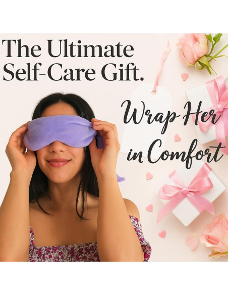 Máscara de Ojos de Lavanda Solayman - Alivio para Sueño y Estrés