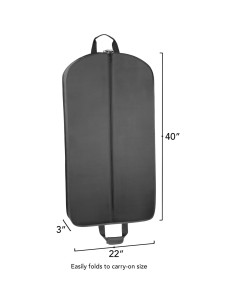 Bolsa de Viaje Deluxe WallyBags 101 cm Negra para Prendas 2