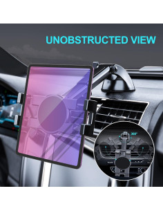 Soporte para Tablet de Coche Vadaxx VD-DM-1 360 Ventosa 2