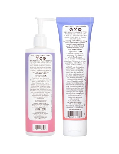 Dúo de Gel de Ducha y Loción Lavender Moon Pacifica 404 ml