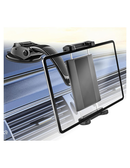 Soporte para Tablet en Auto Kolasels con Ventosa Ajustable 4-13"