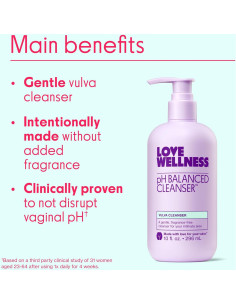 Limpiador Equilibrante de pH Love Wellness 300 ml Aloe Vera 2