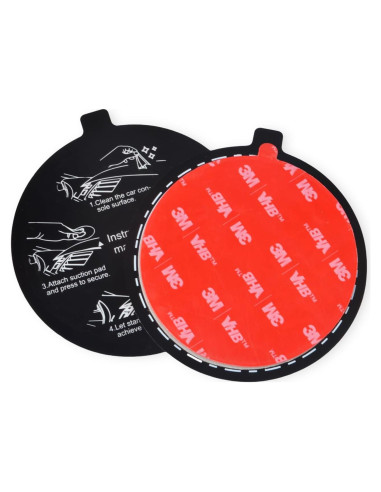 Disco de Montaje con Ventosa UAYESOK 78mm para Soporte de Teléfono