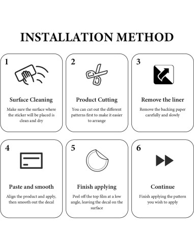 Calcomanías de Auto Familiar SHMZK 25x20cm Impermeable