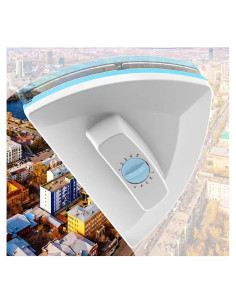 Limpiador Magnético de Ventanas Amffed Doble Cara 0.76-3.05 cm