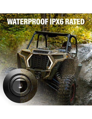 Cámara de Respaldo BOSS POLCAM IPX6 para Polaris RZR