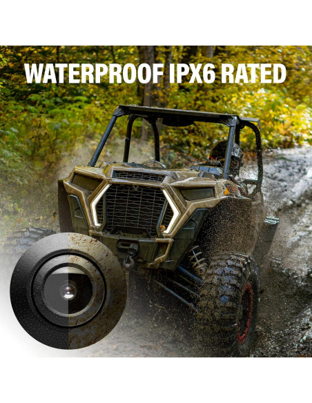Cámara de Respaldo BOSS POLCAM IPX6 para Polaris RZR