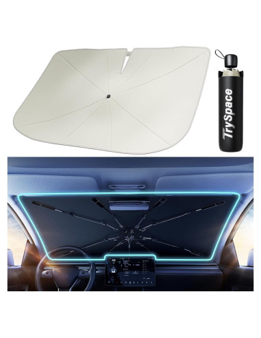 Sombrilla para Parabrisas TrySpace B-24 - Protección Solar Pequeña