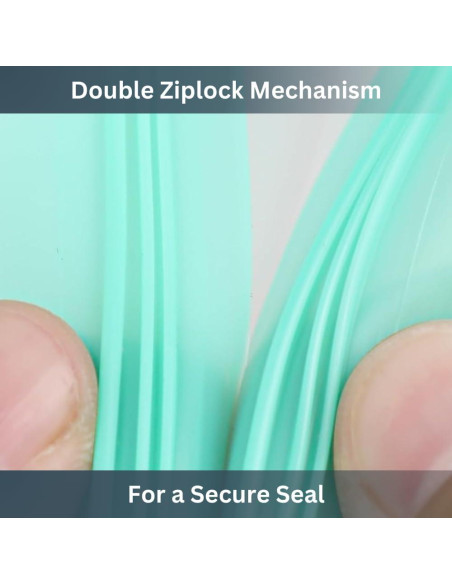 Bolsas de Congelador Reutilizables MHSEcoFriendly 12 Pzas M y XL